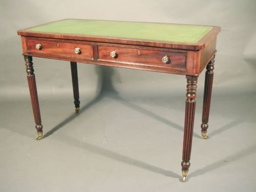 Writing Table, Georgian Mahogany