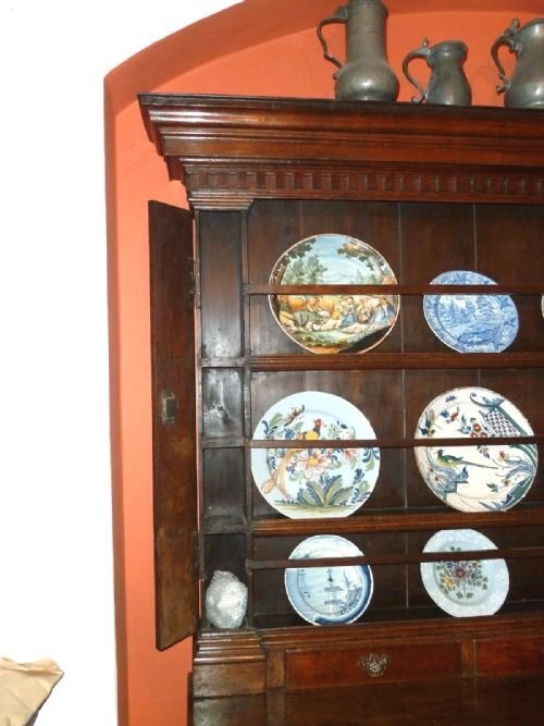 fig 1. Oak dresser and rack