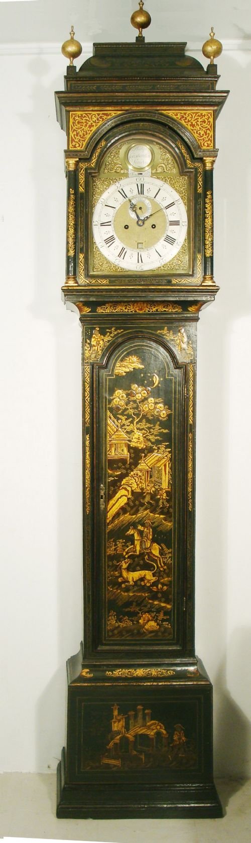 Green Lacquer Clock
