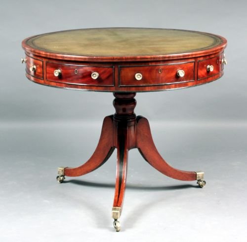 Antique Drum Table