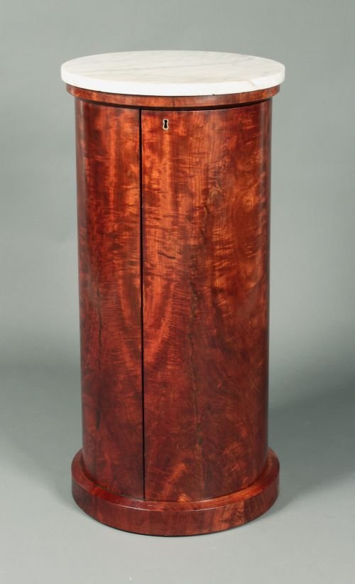 Antique Mahogany Pedestal Cupboard