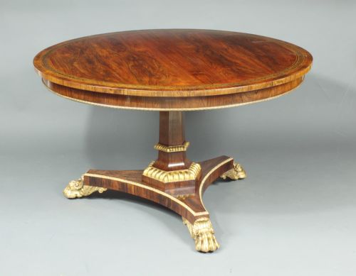 Antique Rosewood Centre Table