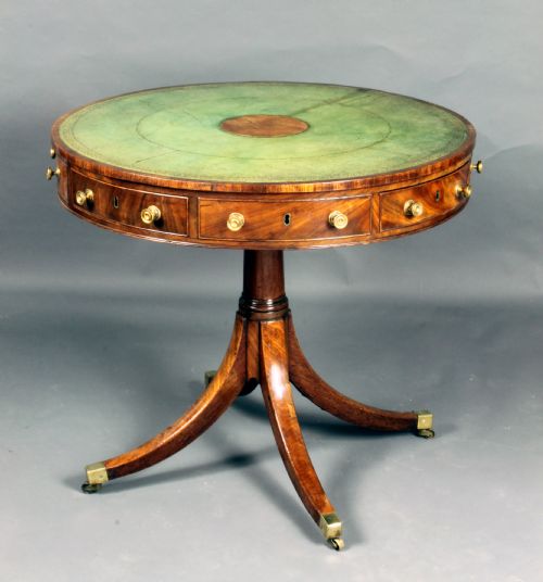 Antique Drum Table