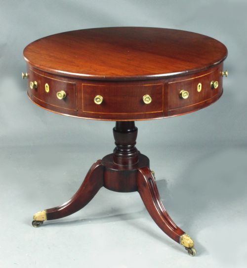 Antique Drum Table
