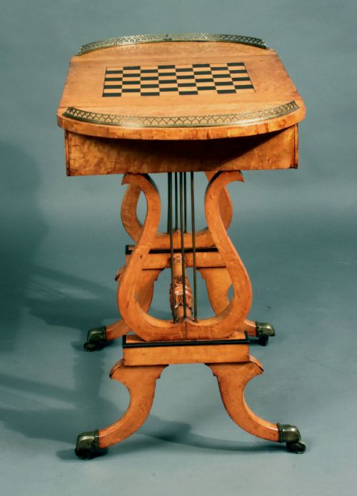 ANTIQUE GAMES TABLE - ADDITIONAL PHOTO 3