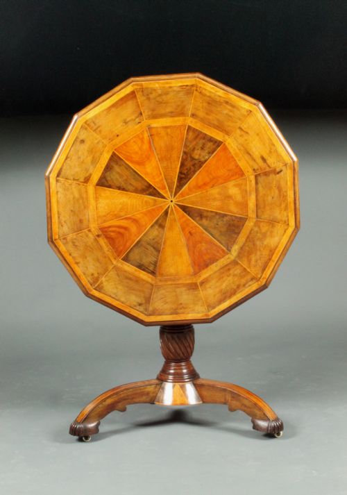 Antique Inlaid Table