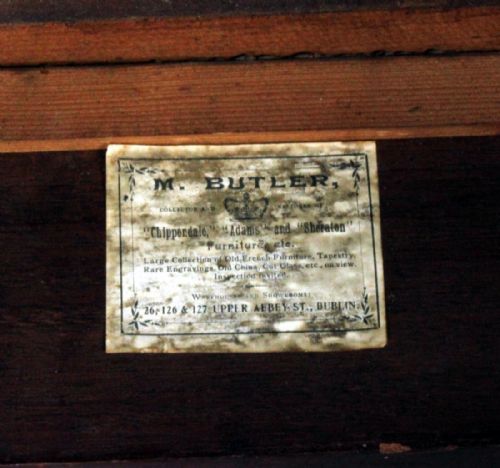 ANTIQUE CHIPPENDALE SIDE TABLE BY BUTLER - ADDITIONAL PHOTO 4