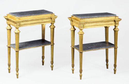 Pair of Giltwood Jardinieres or Tables