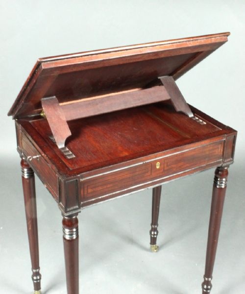 REGENCY DRAFTSMAN'S TABLE - ADDITIONAL PHOTO 3