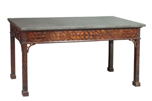 Chippendale Mahogany Serving Table
