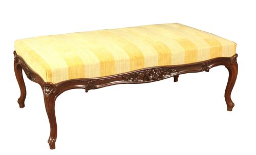 Large Walnut Stool