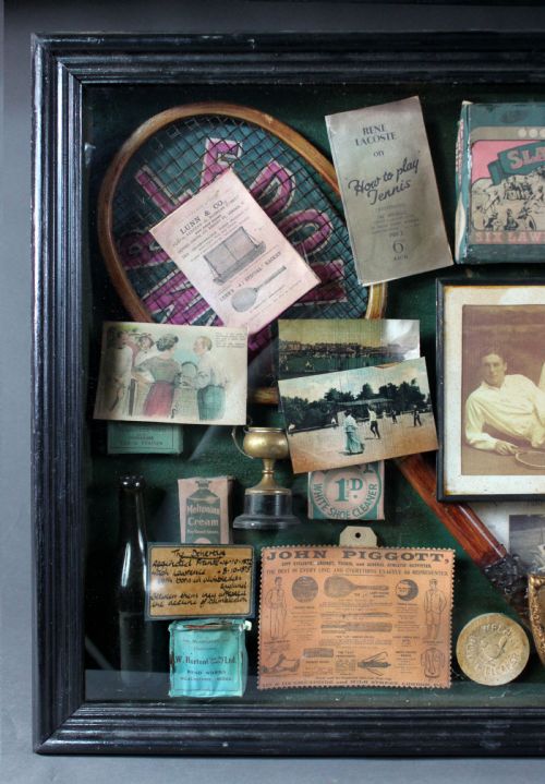 fig 1. Tennis memorabilia