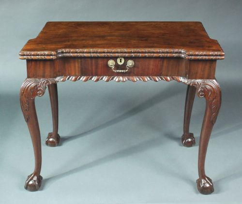 CHIPPENDALE CARD TABLE - ADDITIONAL PHOTO 2