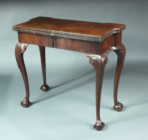 CHIPPENDALE CARD TABLE - ADDITIONAL PHOTO 6