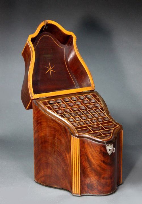 PAIR OF GEORGIAN KNIFE BOXES - ADDITIONAL PHOTO 6