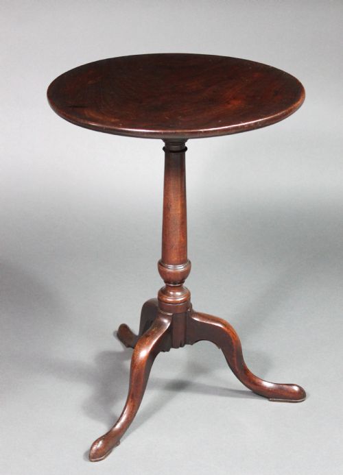 Small George III Mahogany Tripod Table