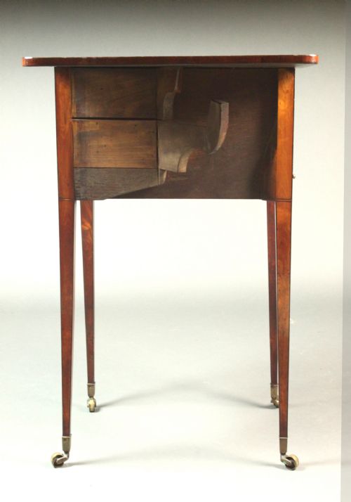 GEORGE III SATINWOOD SEWING TABLE - ADDITIONAL PHOTO 6