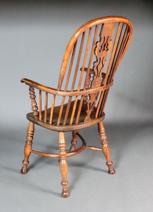 YEW WOOD WINDSOR CHAIR - ADDITIONAL PHOTO 2