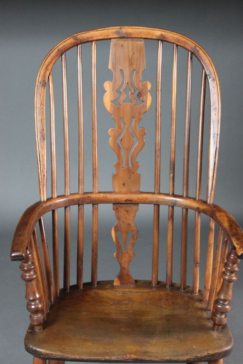 YEW WOOD WINDSOR CHAIR - ADDITIONAL PHOTO 4