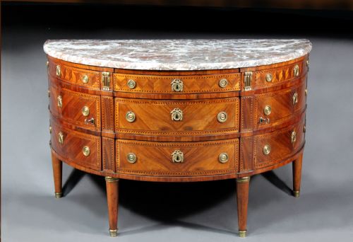 Antique Demi-lune Commode