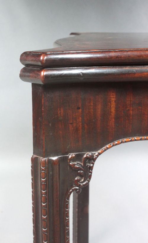 ANTIQUE CHIPPENDALE MAHOGANY CARD TABLE - ADDITIONAL PHOTO 3