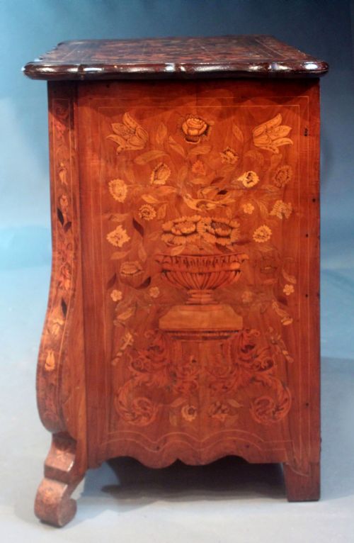 DUTCH MARQUETRY CHEST - ADDITIONAL PHOTO 11