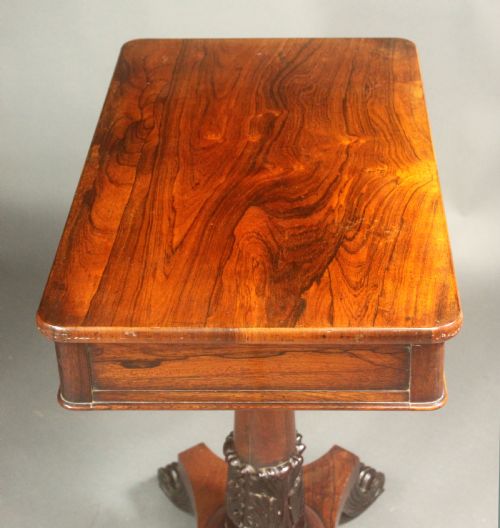 REGENCY ROSEWOOD OCCASIONAL TABLE - ADDITIONAL PHOTO 5