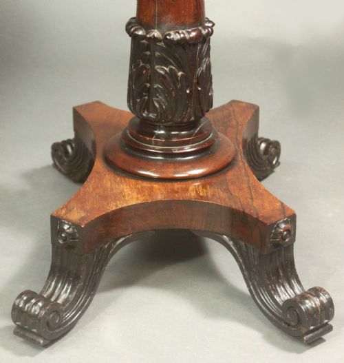 REGENCY ROSEWOOD OCCASIONAL TABLE - ADDITIONAL PHOTO 6