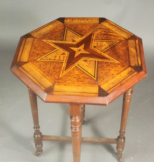 NEW ZEALAND NATIVE TIMBER TABLE IN THE MANNER OF ANTON SEUFFER - ADDITIONAL PHOTO 3
