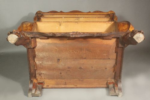 DUTCH MARQUETRY BOMB CHEST - ADDITIONAL PHOTO 13