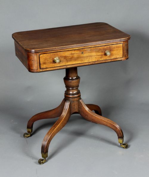 ANTIQUE WRITING OR OCCASIONAL TABLE - ADDITIONAL PHOTO 1