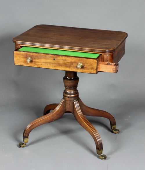 ANTIQUE WRITING OR OCCASIONAL TABLE - ADDITIONAL PHOTO 3