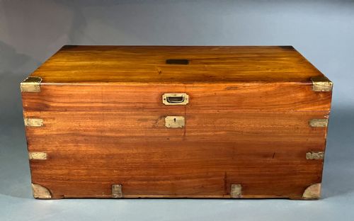 CAMPHOR WOOD CAMPAIGN CHEST - ADDITIONAL PHOTO 1