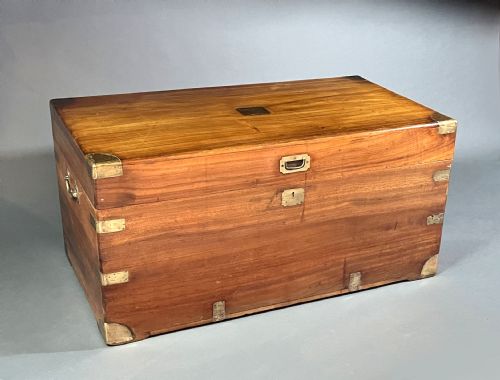 CAMPHOR WOOD CAMPAIGN CHEST - ADDITIONAL PHOTO 2