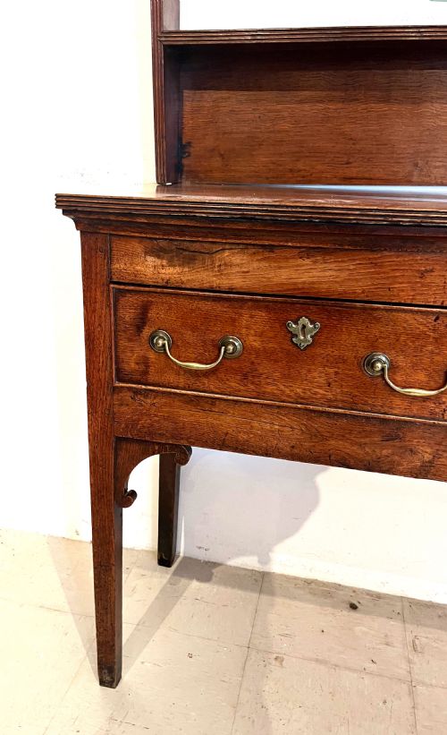 ANTIQUE DRESSER AND RACK - ADDITIONAL PHOTO 2