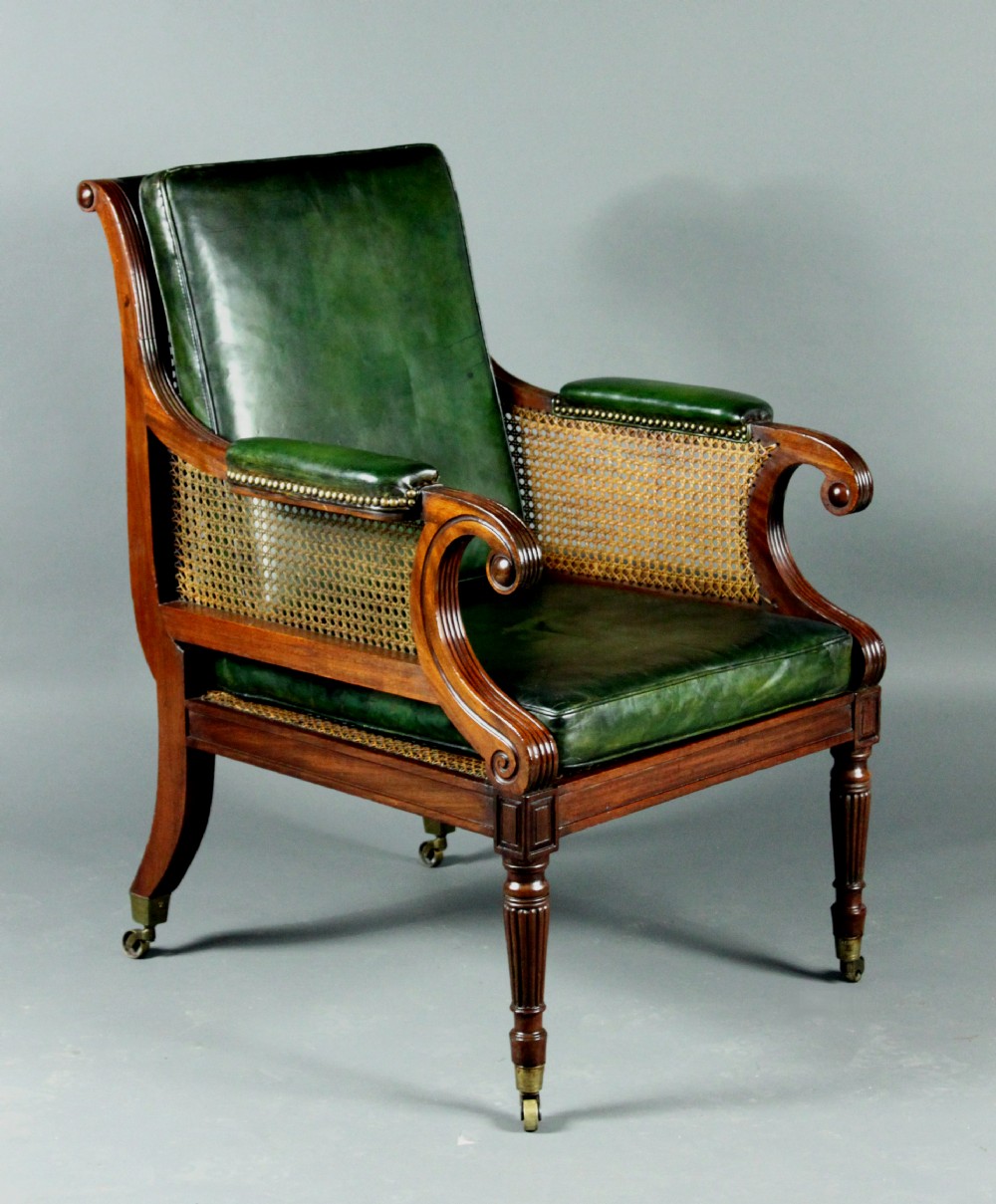 Regency bergere chair