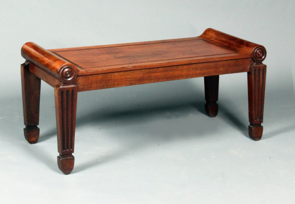 Regency hall bench