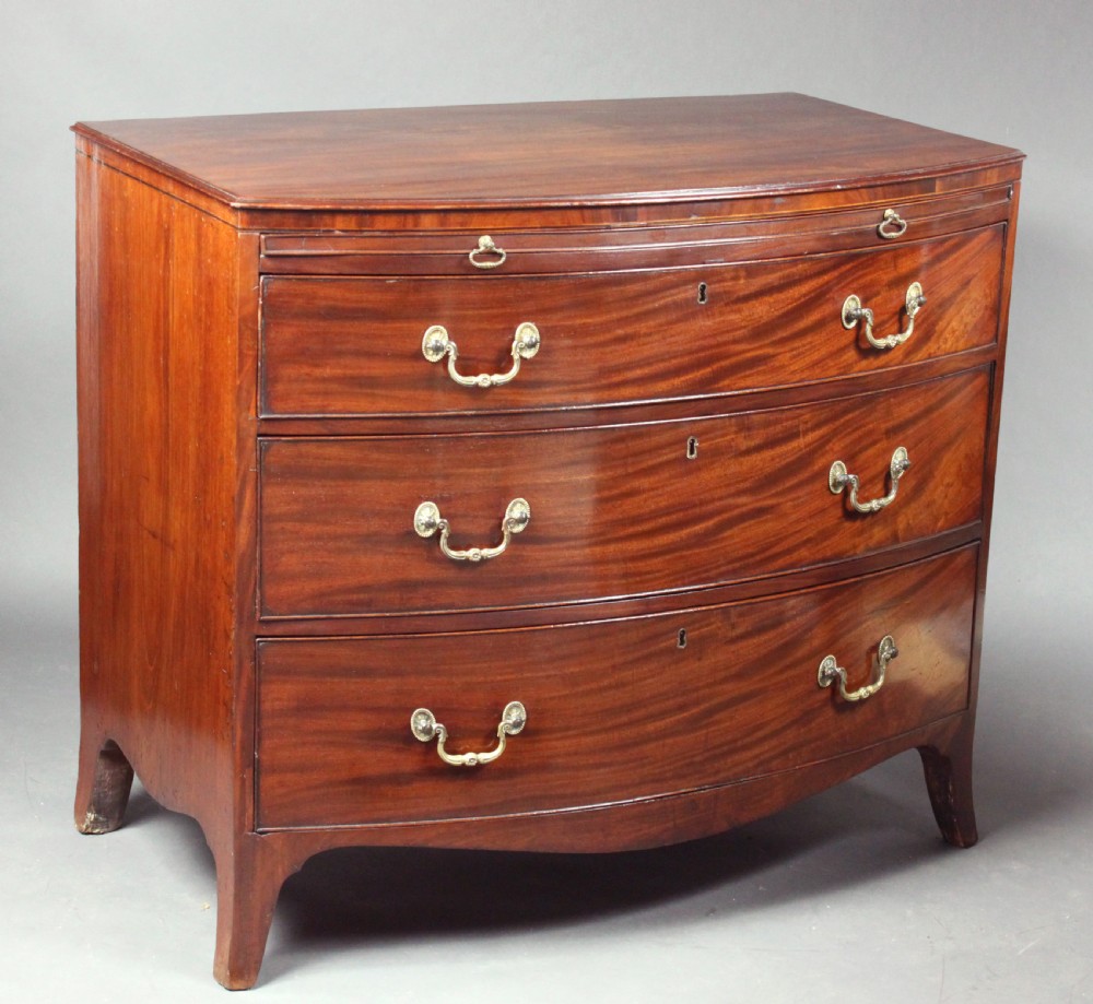 Antique bowfront chest View II