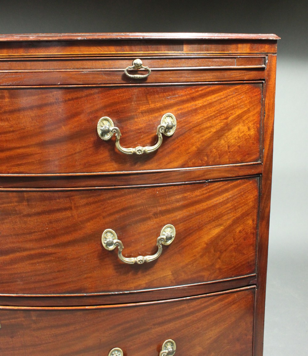 Antique bowfront chest View III