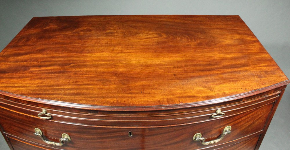 Antique bowfront chest View VI