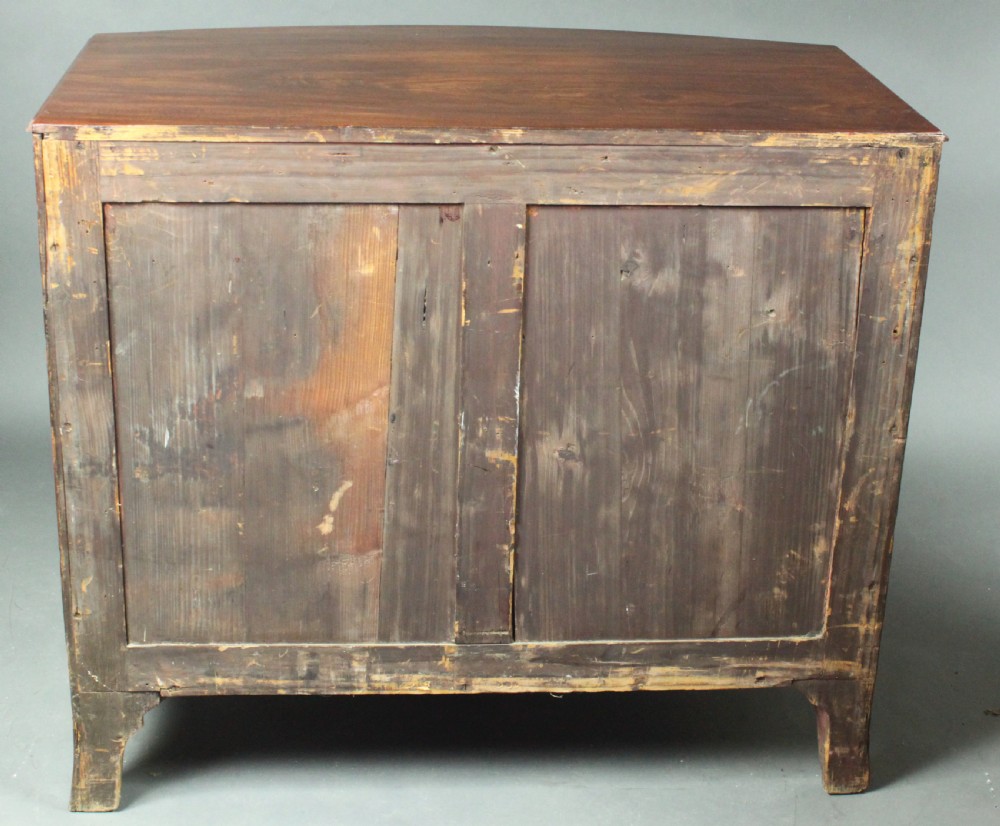 Antique bowfront chest View IX