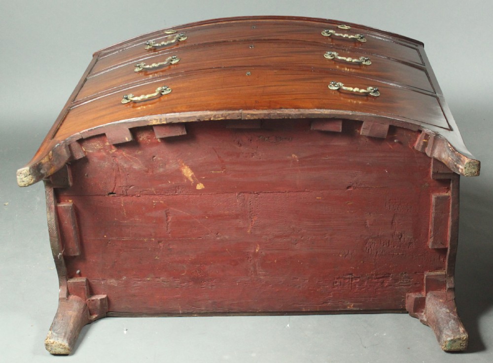 Antique bowfront chest View X