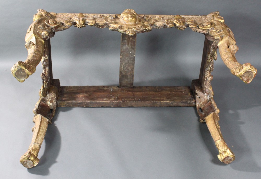 Late 17th Century gilt wood console table View VII