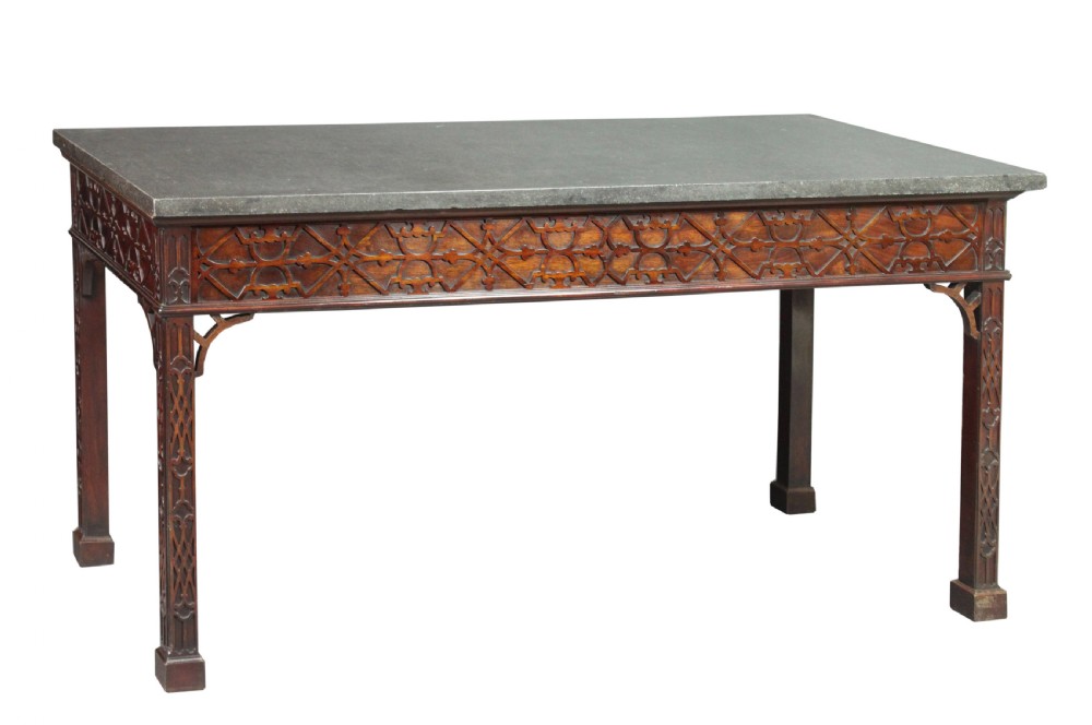 Chippendale mahogany serving table