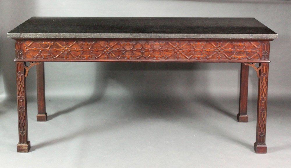 Chippendale mahogany serving table View III