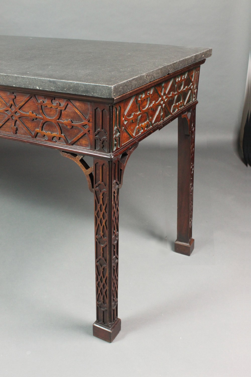 Chippendale mahogany serving table View VI