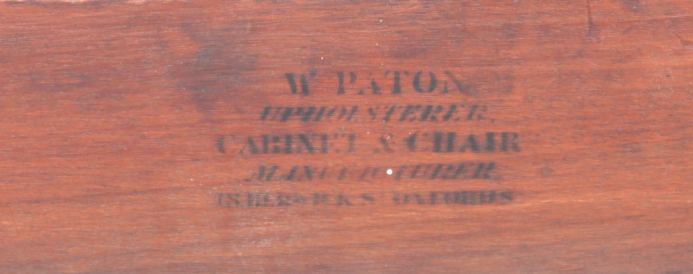 Early Victorian mahogany dining table View V