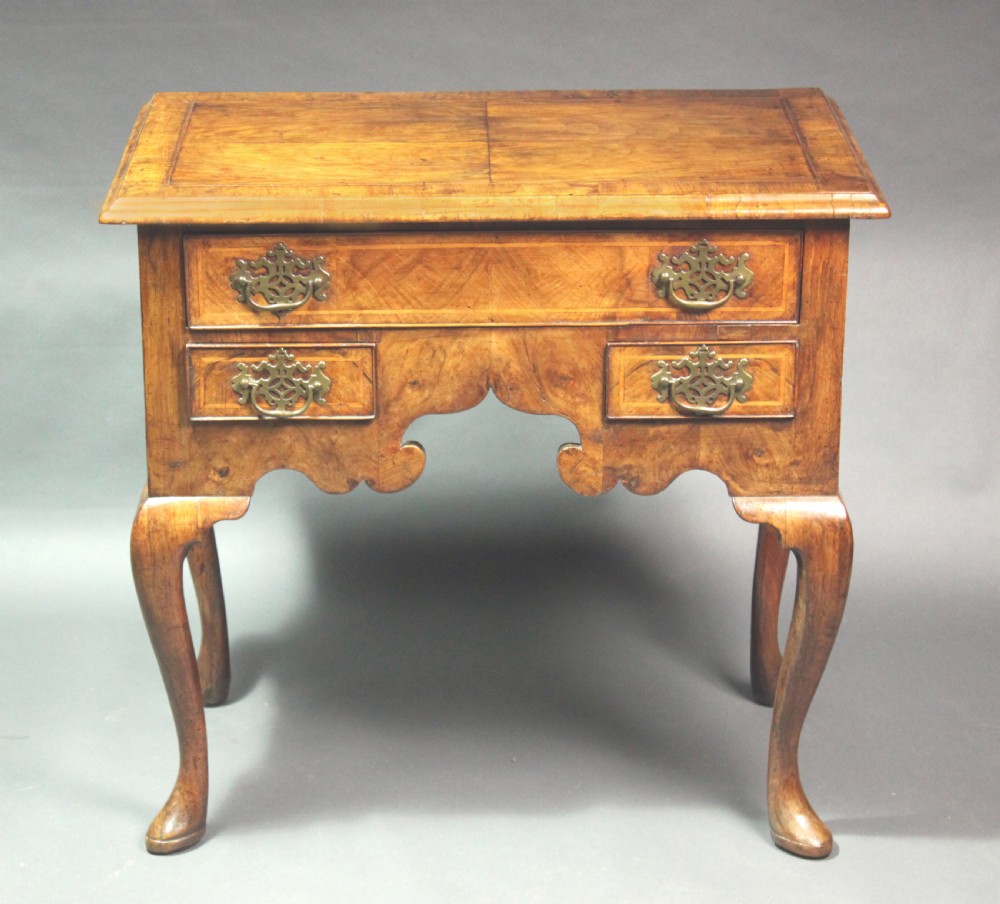 Antique walnut lowboy View II