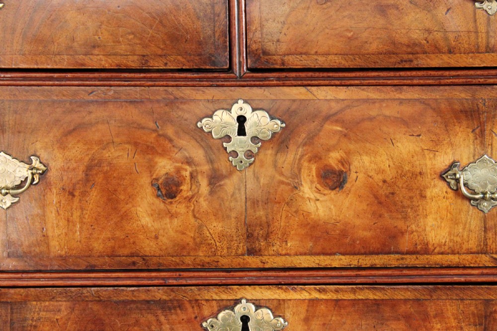 Antique walnut chest on chest View V