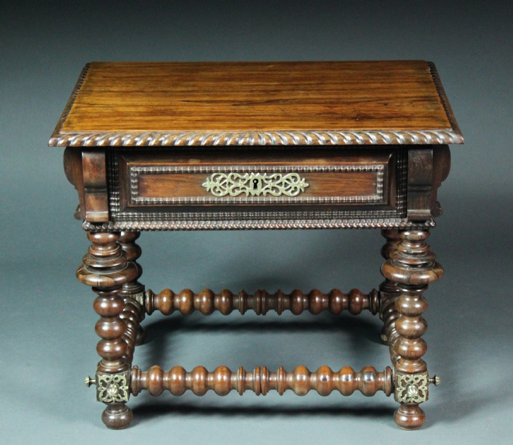 2 Portuguese low rosewood tables View V